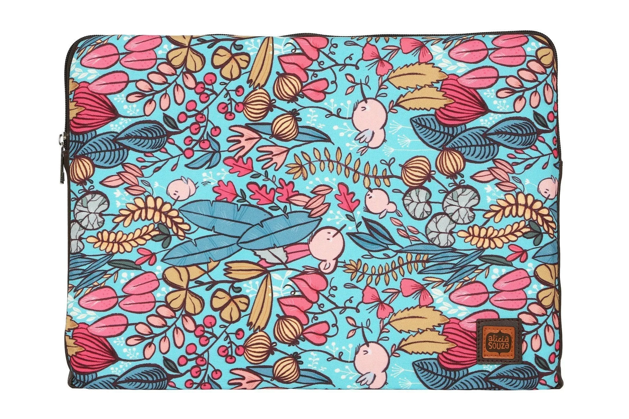 Blue Garden Laptop Sleeve