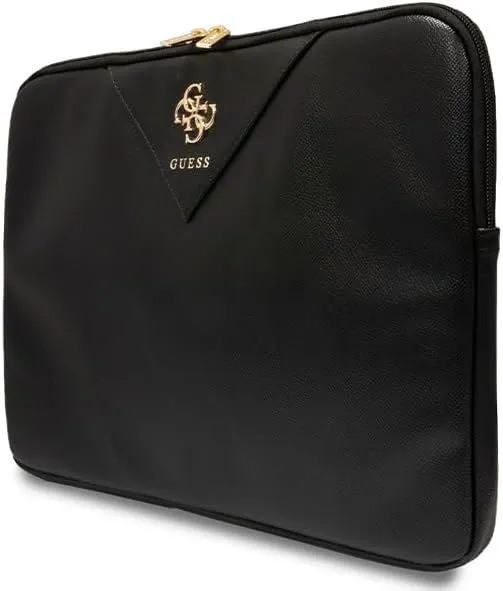 Guess Triangle 4G Laptop Sleeve for 16" MacBook Black - GUCS16ZPGSTEGK