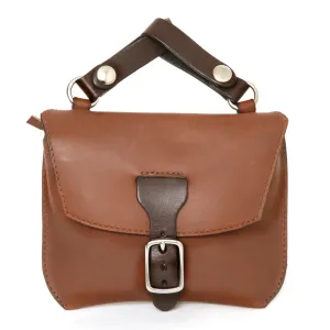 Kuuru Traveler Side Bag oiled brown