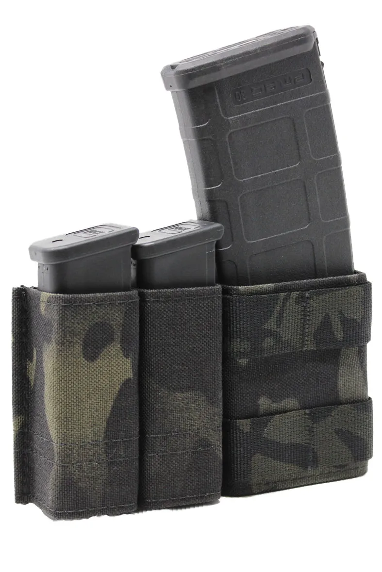 RT QRM Pouch (Quick Reload Mag Pouch 2 Pistol Mag 1 Rifle Mag)