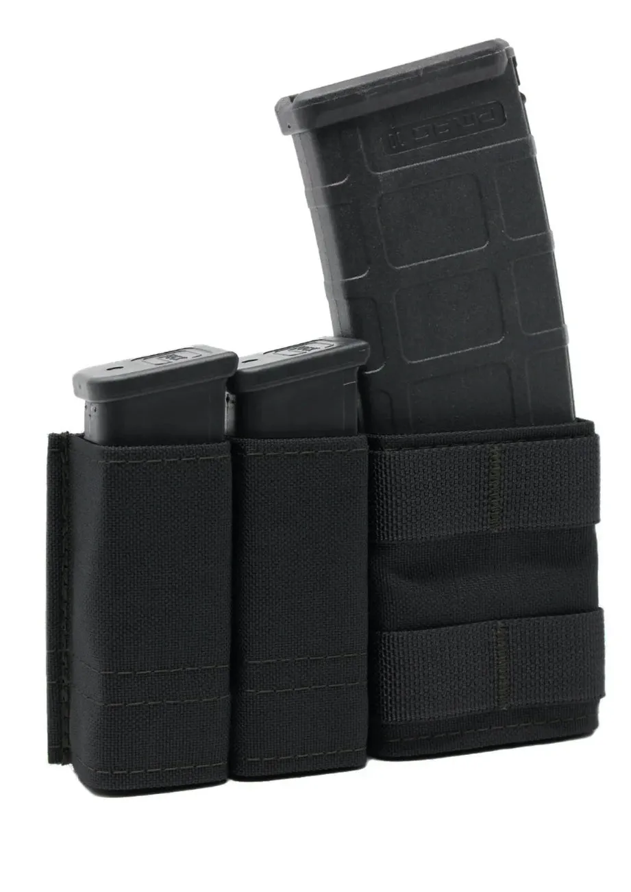 RT QRM Pouch (Quick Reload Mag Pouch 2 Pistol Mag 1 Rifle Mag)