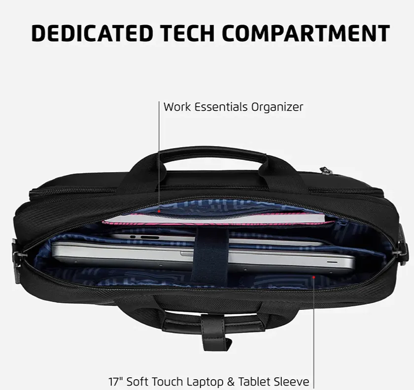 Safari Ember 16 Massenger Bag (Black)